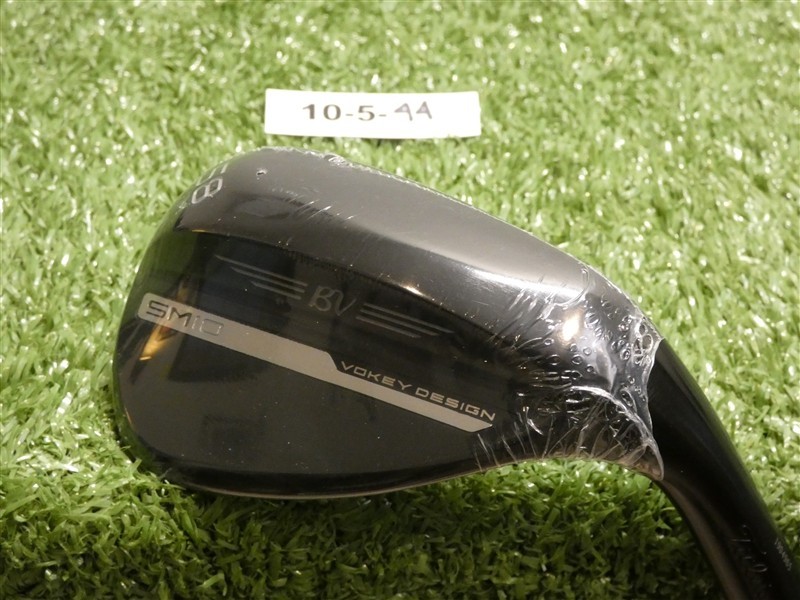 Titleist Vokey SM10 Black Vapor 58* 08* Lob Wedge M Grind DG Onyx Steel New