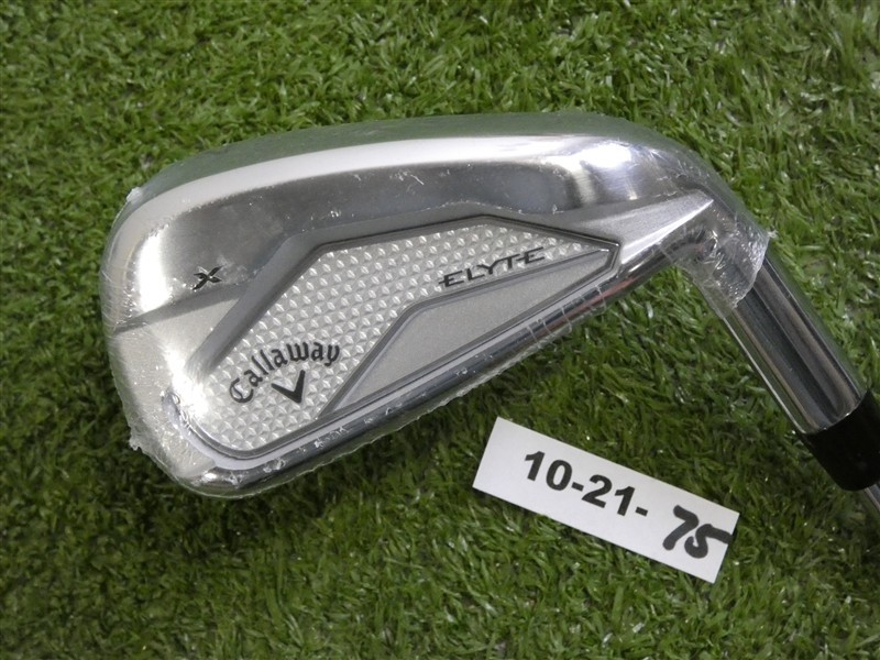 Callaway Elyte X 7 Iron True Temper Vector 80g Regular Steel New