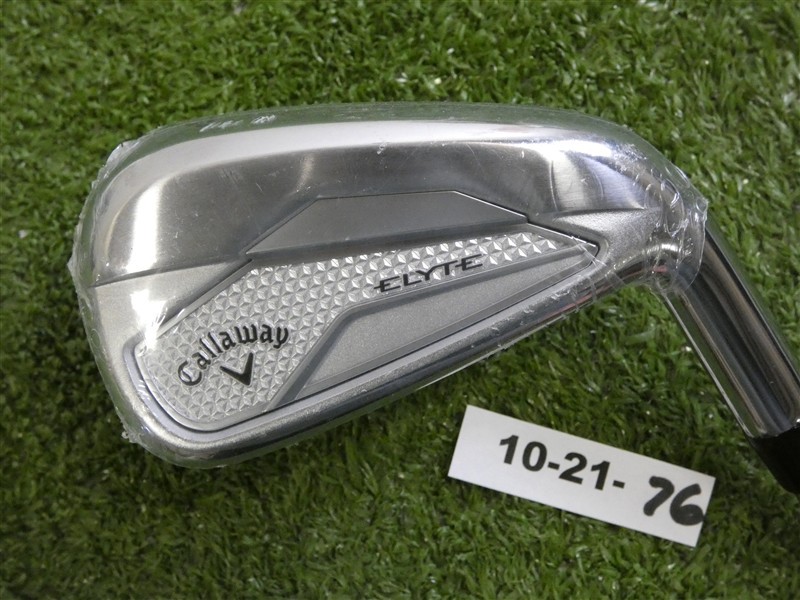 Callaway Elyte 7 Iron True Temper Vector 80g Regular Steel New