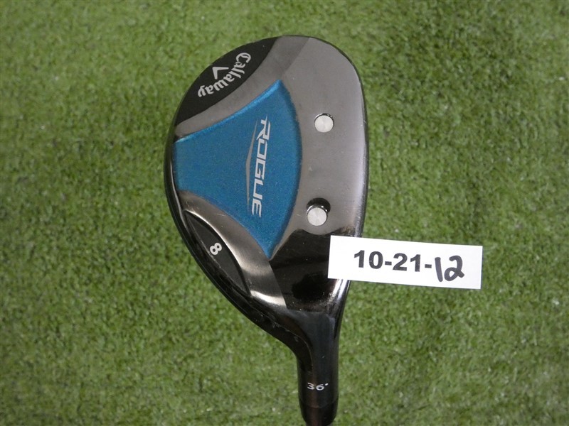 Callaway Rogue 36* Womens 8 Hybrid Aldila Quaranta 40 Ladies Graphite 37″