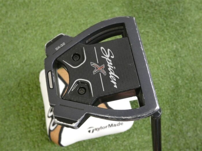 TaylorMade Spider X Navy Counterbalanced 33″ Putter w Headcover Super Stroke