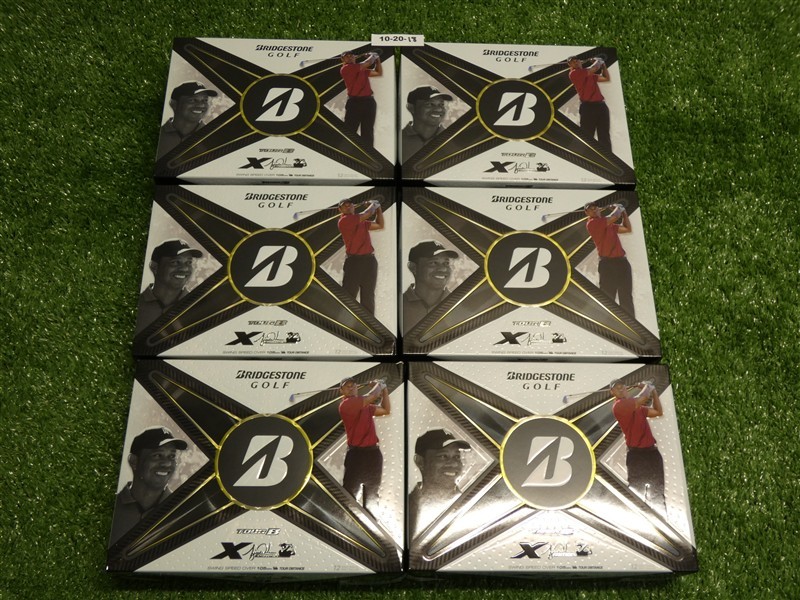 Bridgestone 2024 Tour B X Tiger Woods TW Edition White Golf Balls 6 Dozen New