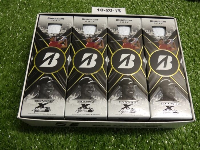 Bridgestone 2024 Tour B X Tiger Woods TW Edition White Golf Balls 6 Dozen New