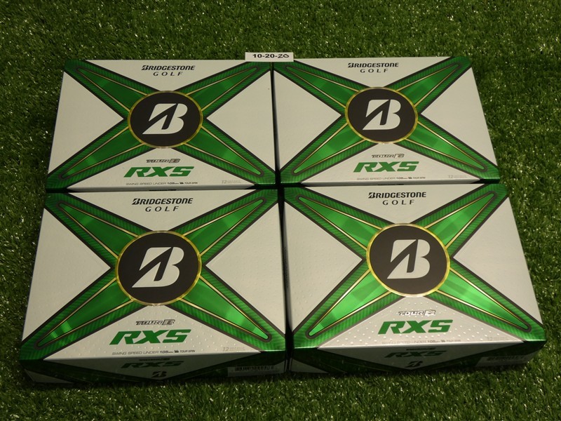 Bridgestone 2024 Tour B RXS White Golf Balls 4 Dozen No Logos New