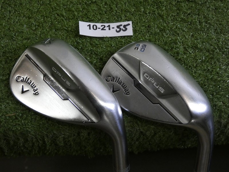 Callaway Opus 54/60* 12/8* Sand/Lob Wedge Set Dart HDC 65 Graphite Mid +.5″