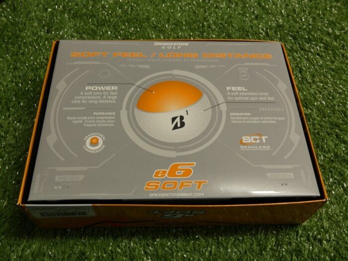 Bridgestone 2025 E6 Soft White Golf Balls 6 Dozen No Logos New