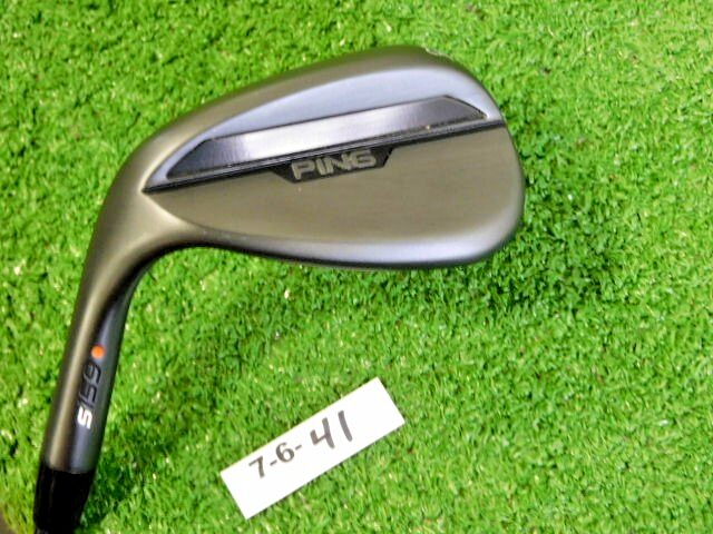 Ping S159 56* 12* Left Hand Sand Wedge S Grind F3 Regular Graphite Orange 2* Fl
