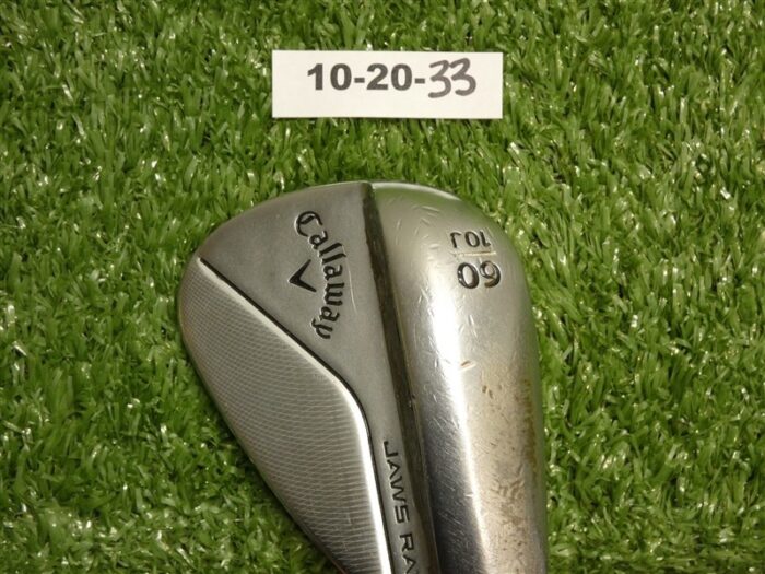 Callaway Jaws Raw Full Toe 60* 10* Lob Wedge J Grind KBS $-Taper Lite 105 Steel
