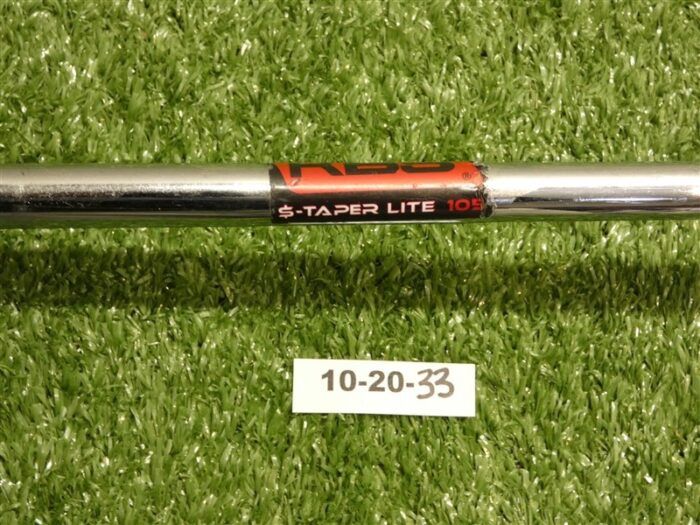 Callaway Jaws Raw Full Toe 60* 10* Lob Wedge J Grind KBS $-Taper Lite 105 Steel