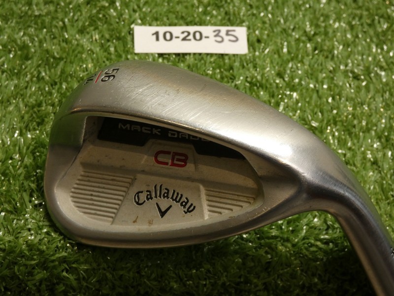 Callaway Mack Daddy CB 56* 14* Sand Wedge KBS Hi-Rev G 80 Graphite
