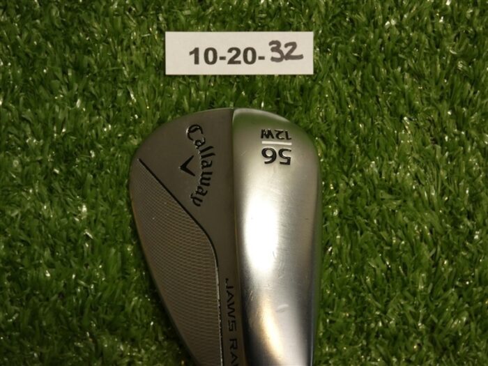 Callaway Jaws Raw Chrome 56* 12* Sand Wedge W Grind DG Tour Spinner Steel