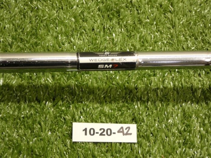 Titleist Vokey SM7 Chrome 46* 10* Pitching Wedge F Grind Dynamic Gold Steel
