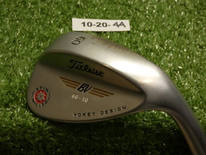 Titleist Vokey Spin Milled 2009 Chrome 60* 10* Lob Wedge Dynamic Gold Steel