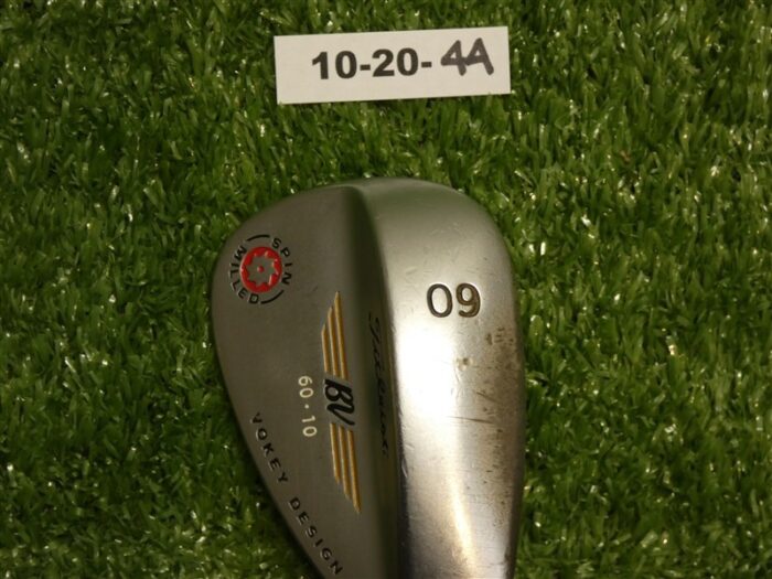 Titleist Vokey Spin Milled 2009 Chrome 60* 10* Lob Wedge Dynamic Gold Steel