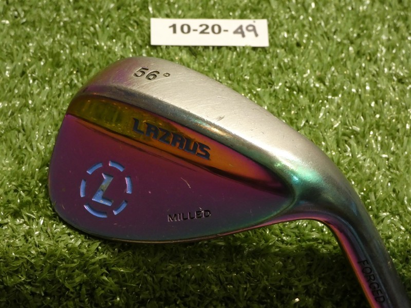 Lazarus Golf Milled Forged Iridescent 56* Sand Wedge Regular Steel