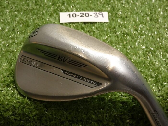 Titleist Vokey SM10 Tour Chrome 60* 08* Lob Wedge M Grind Dynamic Gold Steel