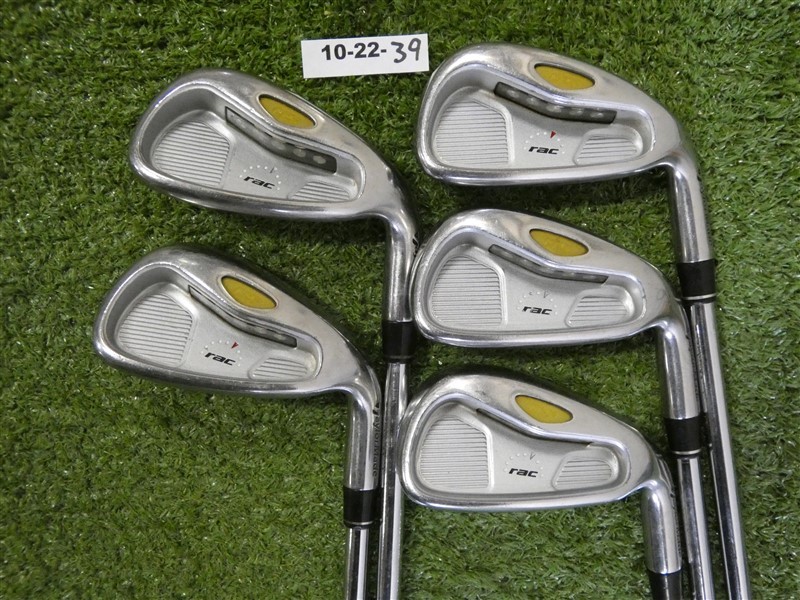 TaylorMade Rac OS Irons 5-9 (No P Wedge) T-Step Ultralite 90g Regular Steel