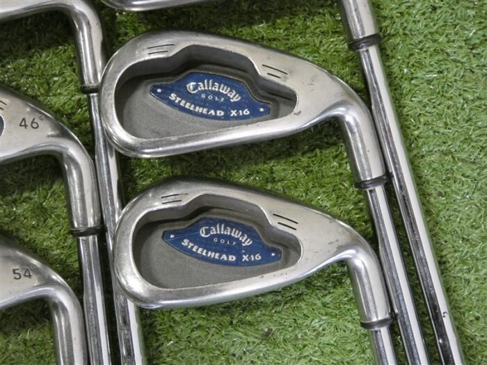 Callaway Steelhead X-16 Irons 6-P & S Constant Weight Uniflex Steel