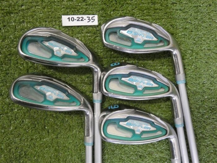 Cobra Baffler Womens Combo Irons 6H, 7-P & S 45g Ladies Graphite