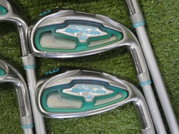 Cobra Baffler Womens Combo Irons 6H, 7-P & S 45g Ladies Graphite