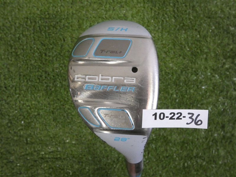 Cobra Baffler T-Rail+ 28* Womens 5 Hybrid Tour G 50 Ladies Graphite