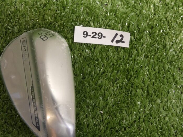 Titleist Vokey SM10 Tour Chrome 58* 12* Lob Wedge D Grind Dynamic Gold Steel New