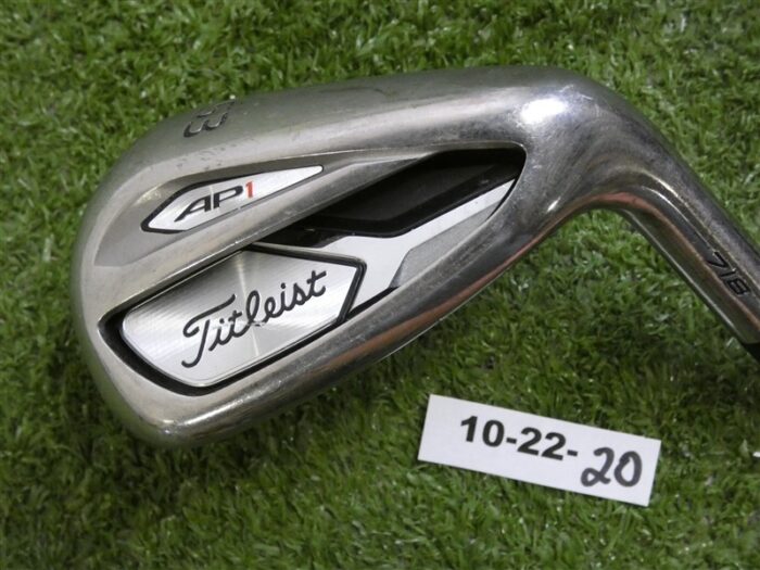 Titleist 718 AP1 53* W2 Wedge AMT Tour White S300 Stiff Steel -.5″