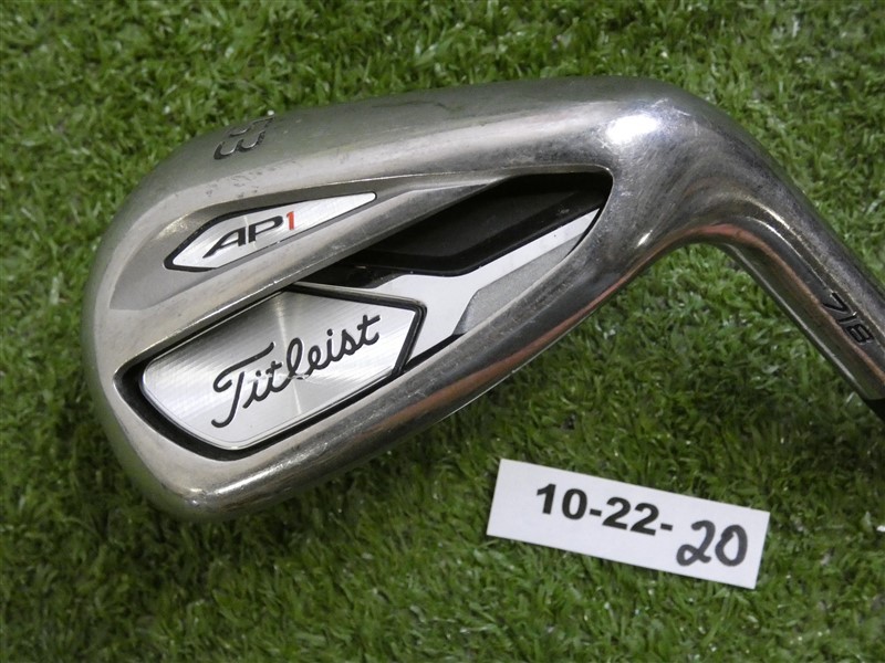 Titleist 718 AP1 53* W2 Wedge AMT Tour White S300 Stiff Steel -.5″