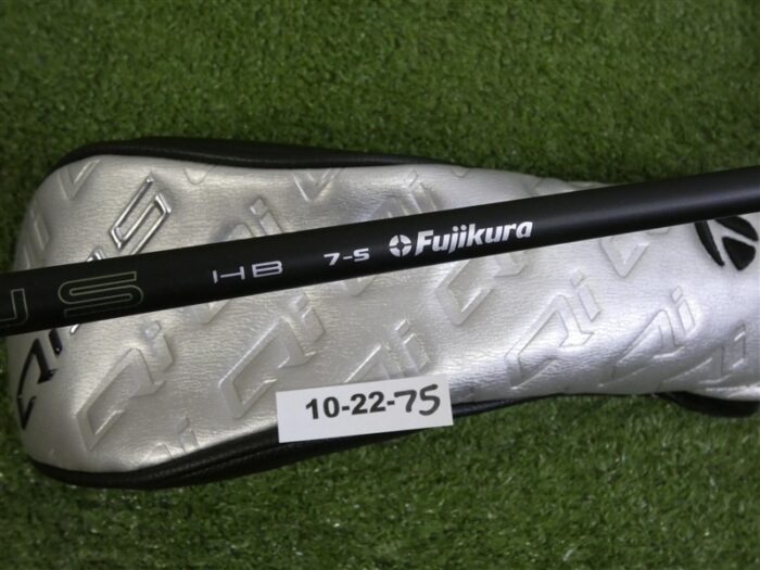 TaylorMade Qi35 22* 4 Hybrid Rescue Ventus Blue 7 Stiff Graphite w HC Excellent