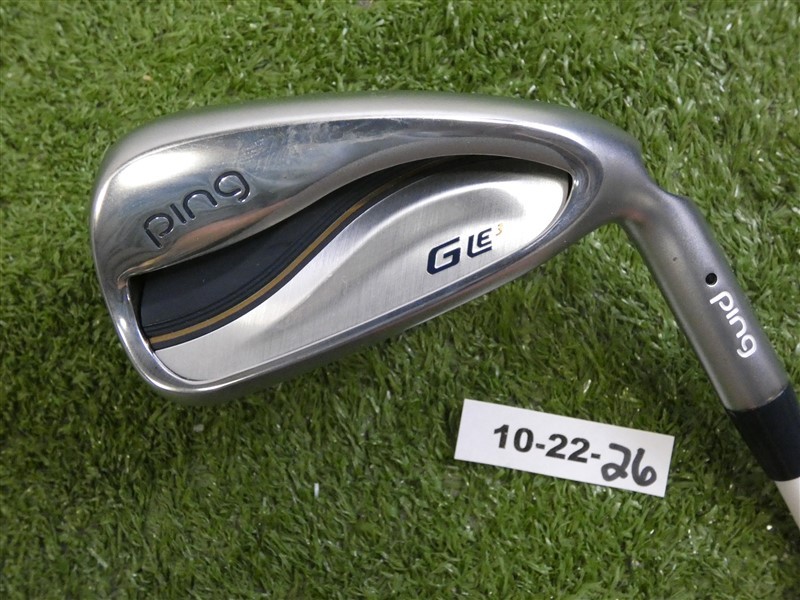 PING G Le3 Womens 6 Iron ULT250 Lite Ladies Graphite Black Dot Mint