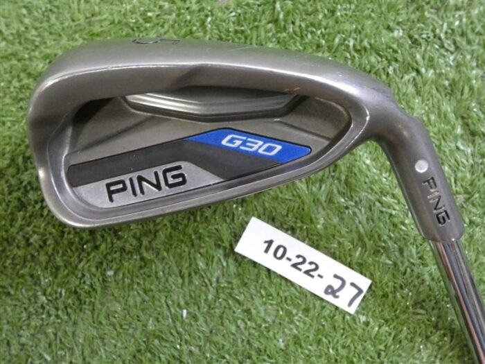 PING G30 5 Iron CFS Regular Steel White Dot 3* Upright +.5″
