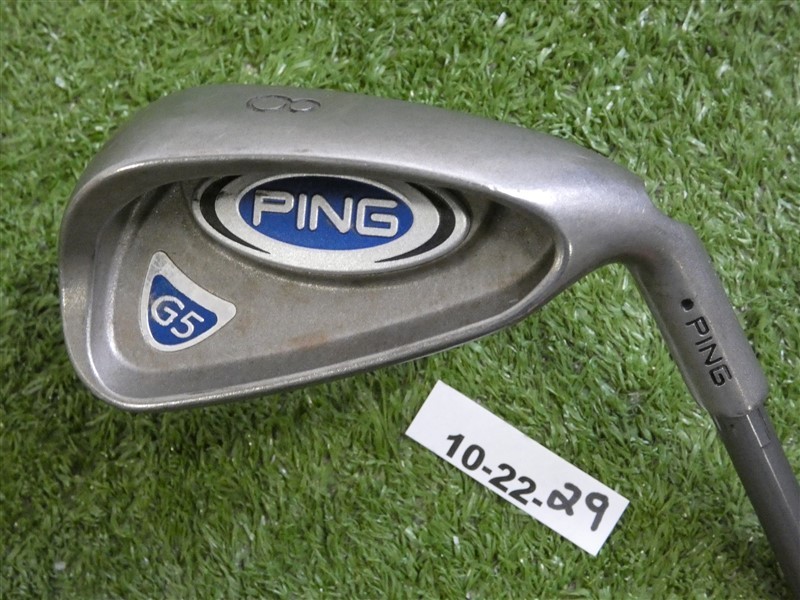 PING G5 8 Iron TFC 100 Regular Graphite Black Dot