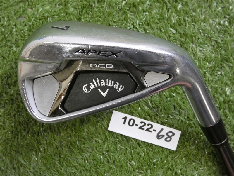 Callaway Apex DCB 21 Forged 7 Iron Recoil Dart 65 F3 Regular Graphite w Mid Grip