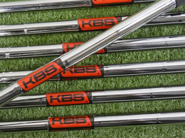 TaylorMade 2023 P790/P770 Forged Mixed Irons 4-P KBS Tour Stiff Steel Excellent