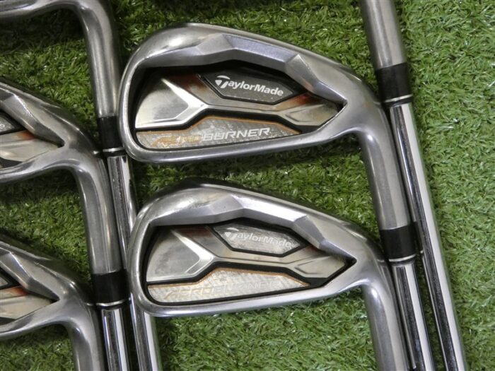 TaylorMade AeroBurner Irons 5-P REAX 88 HL Regular Steel +.5″