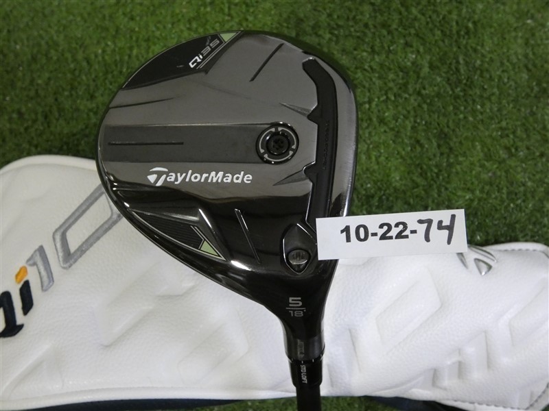 TaylorMade 2025 Qi35 18* 5 Wood Ventus Blue 6 Stiff Graphite w Qi10 HC Excellent