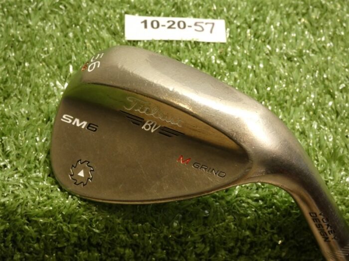 Titleist Vokey SM6 Steel Grey 56* 08* Sand Wedge M Grind Dynamic Gold Steel