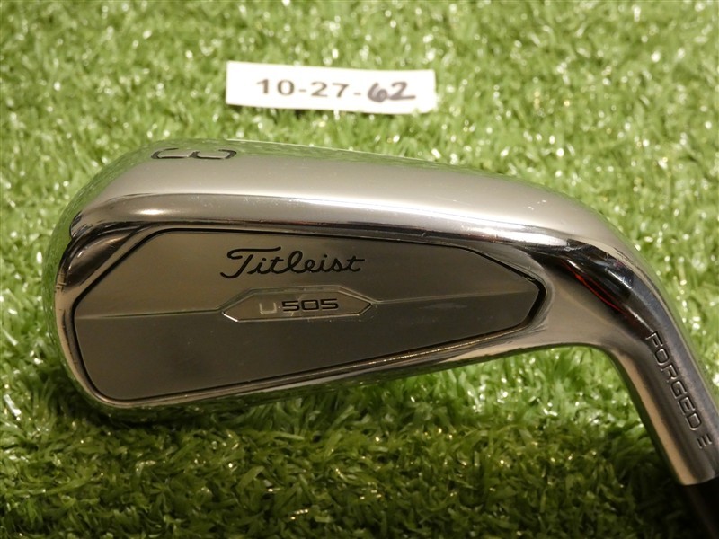 Titleist 2023 U505 20* 3 Utility Iron HZRDUS 80g 6.0 Stiff Graphite Midsize Grip