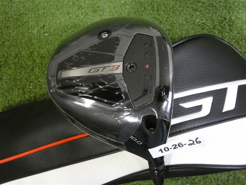 Titleist GT3 10.0* Driver HZRDUS Black 5G 60g 6.0 Stiff Graphite w Headcover New