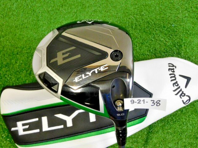 Callaway 2025 Elyte 9.0* Driver Denali Charcoal 60g 6.0 Stiff w Headcover Mint