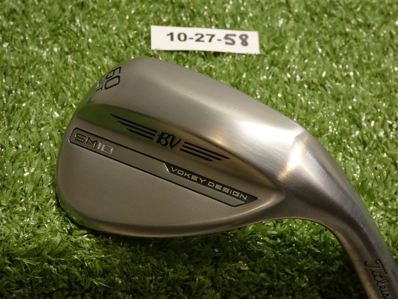 Titleist Vokey SM10 Tour Chrome 60* 04* Lob Wedge T Grind Dynamic Gold Steel New