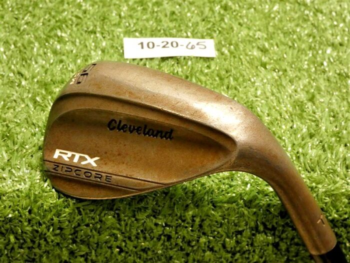 Cleveland RTX ZipCore Raw Tour Issue ‘T’ 56* 6* Sand Wedge Low DG Spinner Steel