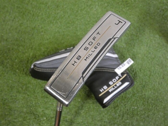 Cleveland HB Soft Milled 4 35″ Left Hand Slight Arc Putter with Headcover