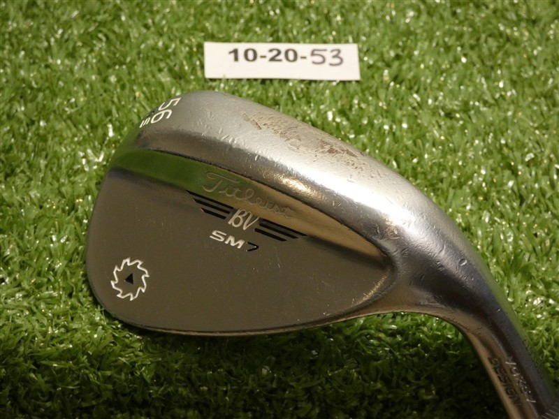 Titleist Vokey SM7 Tour Chrome 56* 10* Sand Wedge S Grind Dynamic Gold Steel