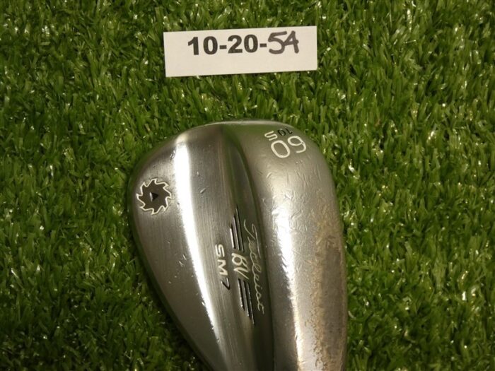 Titleist Vokey SM7 Tour Chrome 60* 10* Lob Wedge S Grind Dynamic Gold Steel