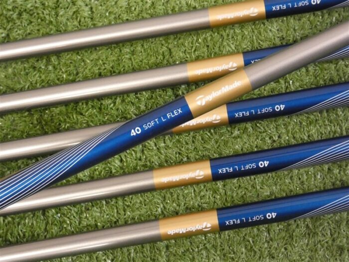TaylorMade Kalea Gold Womens Combo Irons 6H, 7-P & S 40 Soft Ladies Graphite