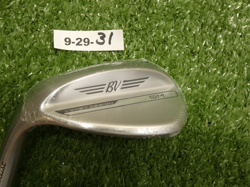 Titleist Vokey SM10 Left Hand 60* 08* Lob Wedge M Grind Dynamic Gold Steel New