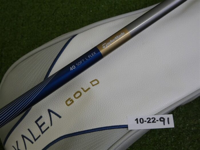 TaylorMade Kalea Gold 13.5* Womens Driver 40 Soft Ladies Graphite with Headcover