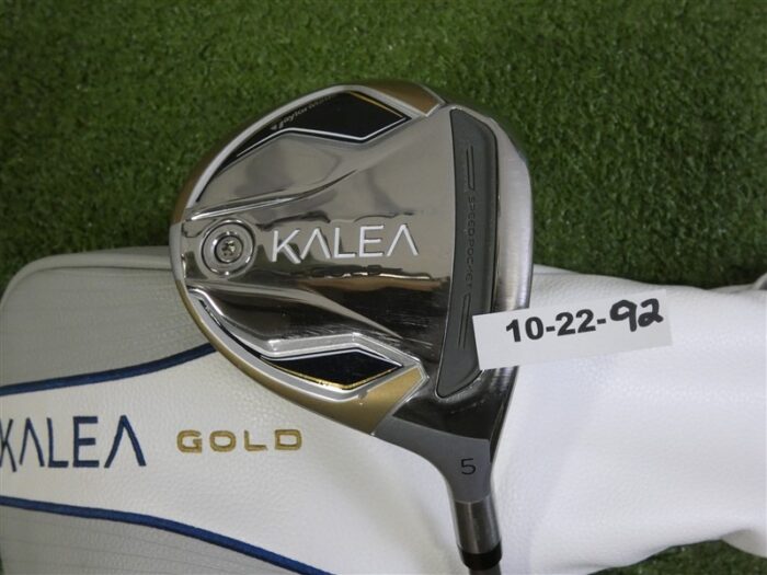 TaylorMade Kalea Gold 20* Womens 5 Wood 40 Soft Ladies Graphite w HC Excellent
