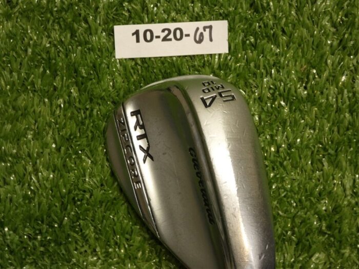 Cleveland RTX ZipCore Tour Satin 54* 10* Sand Wedge Mid NS Pro 105 Steel